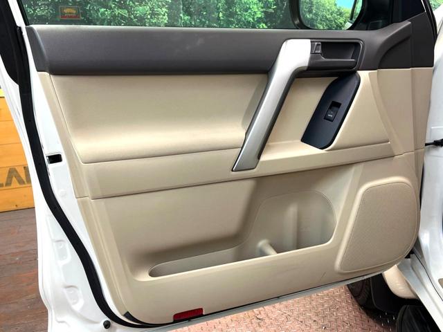 ランドクルーザープラド ＴＸ　モデリスタエアロ　サンルーフ　レーダークルーズコントロール　衝突軽減ブレーキ　オートマチックハイビーム　ＳＤナビ　Ｂｌｕｅｔｏｏｔｈ　フルセグ　ＬＥＤヘッド　クリアランスソナー　禁煙車　ベージュ内装（36枚目）