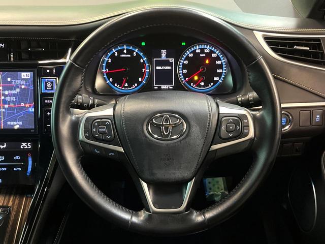 ハリアー エレガンス　フルエアロ　バックカメラ　禁煙車　ハーフレザーシート　パワーシート　ドラレコ　スマートキー　ＬＥＤヘッド　ビルトインＥＴＣ　１８インチアルミ　オートライト　デュアルエアコン　Ｂｌｕｅｔｏｏｔｈ（9枚目）