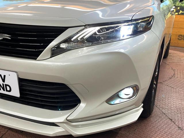 ハリアー エレガンス　フルエアロ　バックカメラ　禁煙車　ハーフレザーシート　パワーシート　ドラレコ　スマートキー　ＬＥＤヘッド　ビルトインＥＴＣ　１８インチアルミ　オートライト　デュアルエアコン　Ｂｌｕｅｔｏｏｔｈ（13枚目）
