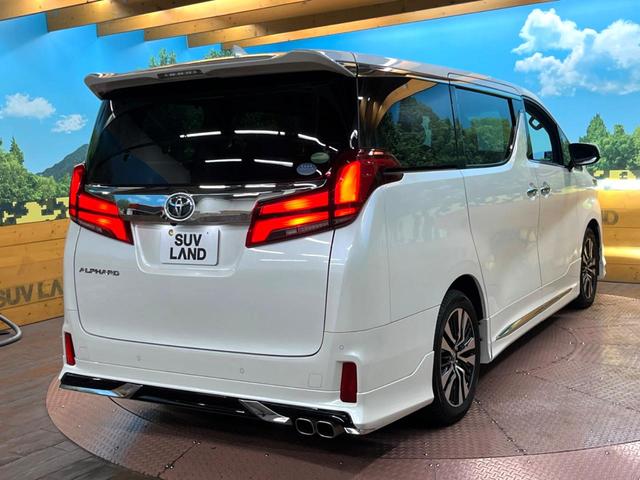 アルファード ２．５Ｓ　Ｃパッケージ　サンルーフ　フルエアロ　両側電動ドア　ＳＤナビ　後席モニター　バックカメラ　衝突被害軽減システム　レーダークルーズ　禁煙車　電動リアゲート　レザーシート　前席シートエアコン　ドラレコ（18枚目）