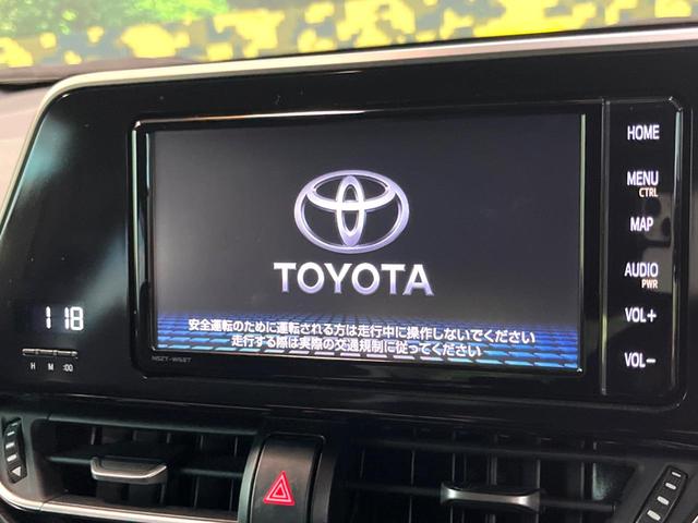 Ｃ－ＨＲ Ｇ　モード　ネロ　純正ナビ　バックカメラ　衝突被害軽減システム　レーダークルーズ　禁煙車　レザーシート　ドラレコ　コーナーセンサー　スマートキー　ＬＥＤヘッド　ビルトインＥＴＣ　純正１８インチアルミ　車線逸脱警報（3枚目）