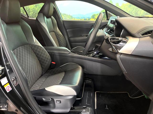 Ｃ－ＨＲ Ｇ　モード　ネロ　純正ナビ　バックカメラ　衝突被害軽減システム　レーダークルーズ　禁煙車　レザーシート　ドラレコ　コーナーセンサー　スマートキー　ＬＥＤヘッド　ビルトインＥＴＣ　純正１８インチアルミ　車線逸脱警報（8枚目）