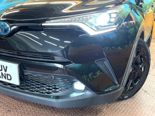 Ｃ－ＨＲ Ｇ　モード　ネロ　純正ナビ　バックカメラ　衝突被害軽減システム　レーダークルーズ　禁煙車　レザーシート　ドラレコ　コーナーセンサー　スマートキー　ＬＥＤヘッド　ビルトインＥＴＣ　純正１８インチアルミ　車線逸脱警報（12枚目）