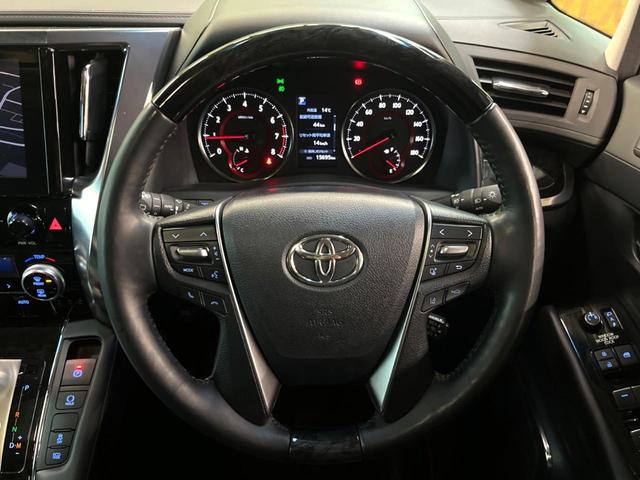 アルファード 2.5S Cパッケージ モデリスタフルエアロ サンルーフ フリップダウンモニター レーダークルーズコントロール ブラック木目調ステア シートベンチレーション ステアリングヒーター バックカメラ 両側電動スライドドア ETC(12枚目)