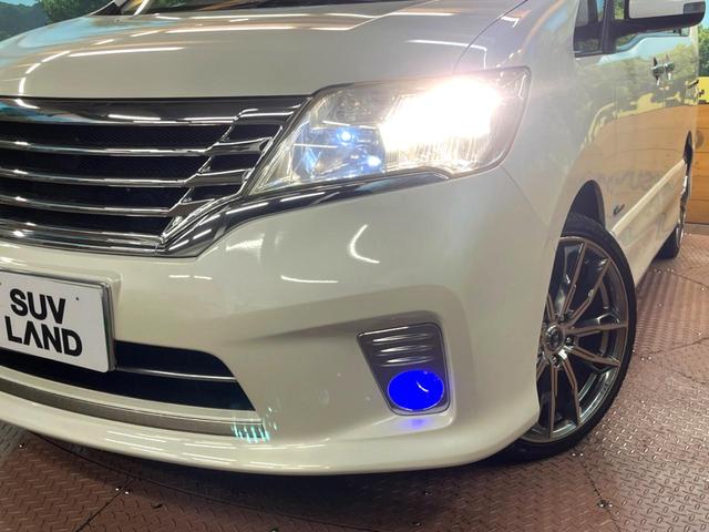 セレナ ハイウェイスター S-ハイブリッド 純正ナビ バックカメラ フリップダウンモニター ETC スマートキー Bluetooth フルセグ 禁煙車 クルーズコントロール トラクションコントロール HIDヘッドライト アイドリングストップ(13枚目)