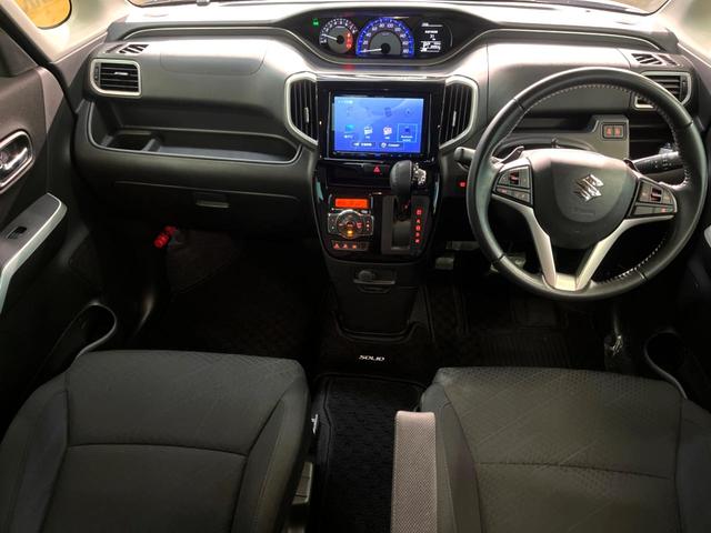 ソリオバンディット ハイブリッドMV 両側電動ドア SDナビ バックカメラ 衝突被害軽減システム レーダークルーズ 禁煙車 シートヒーター コーナーセンサー スマートキー LEDヘッド ビルトインETC 純正15インチアルミ(2枚目)