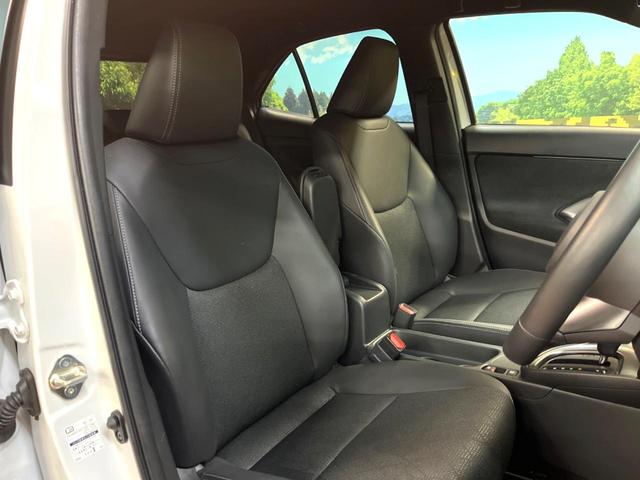 ヤリスクロス ハイブリッドZ 全周囲カメラ 衝突被害軽減システム レーダークルーズ 禁煙車 ハーフレザーシート パワーシート ドラレコ コーナーセンサー スマートキー LEDヘッド ビルトインETC 純正18インチアルミ(8枚目)