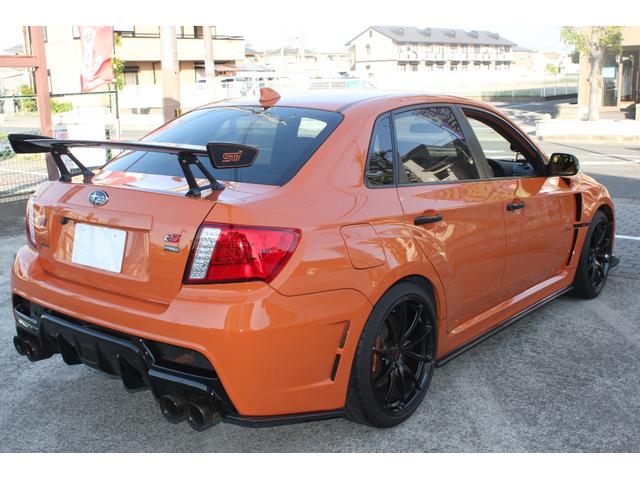 WRX STI tSタイプRA NBRチャレンジP 東京オートサロン出展車 EJ25 2500cc公認車 300台限定STI ts タイプRA レカロレザー張替えリアシート張替えワンオーナーバリスFバンパー ダムドリアバンパー コンプリートカー(8枚目)