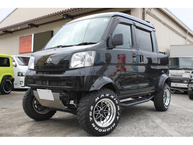ダイハツ ハイゼットカーゴ デッキバン デッキバン ４インチリフトアップ ワークエクイップ０３ ｍａｘｘｉｓタイヤの中古車 グーネット中古車