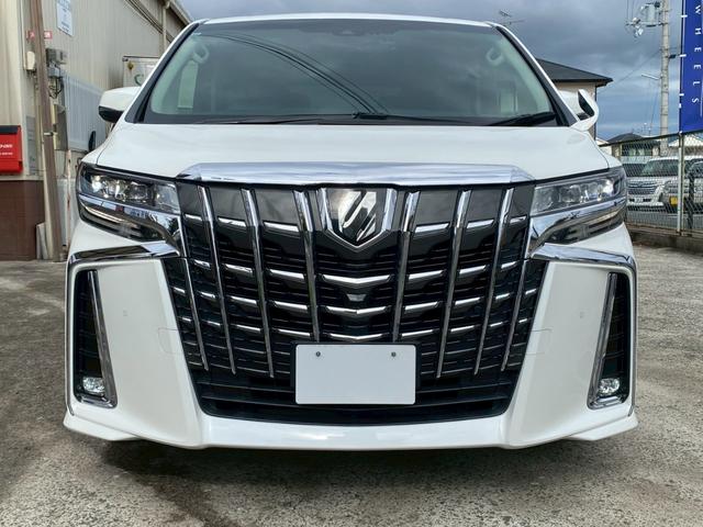 アルファード 2.5S Cパッケージ ユーザー買取車 三眼LEDヘッド アルパイン11インチビックX フリップダウンモニター F・S・Bカメラ ETC 両側パワスラ Pテールゲート 社外レーダー探知機 M付パワーシート 純正フロアマット(2枚目)