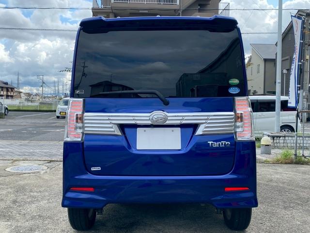 タント カスタムX ユーザー買取車 ストラーダSDナビ フルセグ ETC スマートキー LEDヘッド 左パワスラ 革調シートカバー 外レーダー探知機 オートライト 純正AW 取説 保証書 ドラレコ マット バイザー(3枚目)