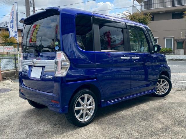 タント カスタムX ユーザー買取車 ストラーダSDナビ フルセグ ETC スマートキー LEDヘッド 左パワスラ 革調シートカバー 外レーダー探知機 オートライト 純正AW 取説 保証書 ドラレコ マット バイザー(17枚目)