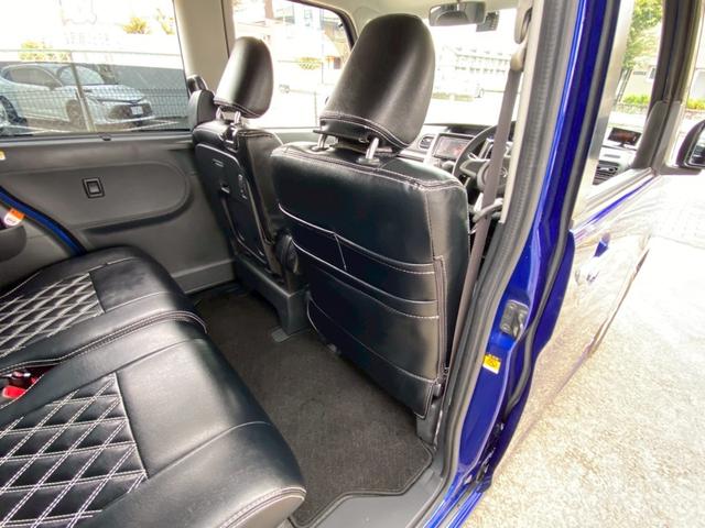 タント カスタムX ユーザー買取車 ストラーダSDナビ フルセグ ETC スマートキー LEDヘッド 左パワスラ 革調シートカバー 外レーダー探知機 オートライト 純正AW 取説 保証書 ドラレコ マット バイザー(47枚目)