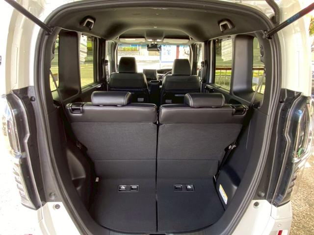 N-BOXカスタム Lターボ ユーザー買取車 ワンオーナー ギャザーズナビ Bカメラ ETC 前後ドラレコ 両側パワスラ ホンダセンシング USBポート スマートキー2個 ハーフレザーシート サイドバイザー マット 取説&保証書(61枚目)