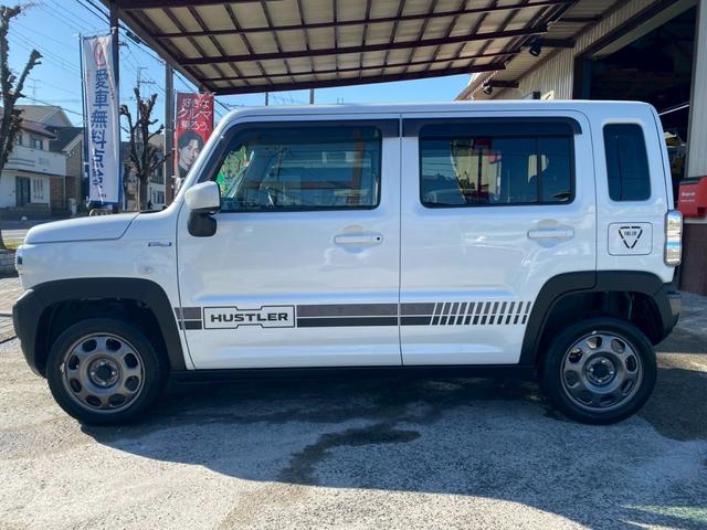 ハスラー ハイブリッドＧ　ワンオーナー　ユーザー買取車　デュアルカメラブレーキサポート　運転席・助手席・サイド・カーテンエアバック　スマートキー２個　サイドバイザー　　前席シートヒーター　ドアサイドデカール　新車保証書　取説（11枚目）