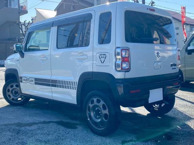 ハスラー ハイブリッドＧ　ワンオーナー　ユーザー買取車　デュアルカメラブレーキサポート　運転席・助手席・サイド・カーテンエアバック　スマートキー２個　サイドバイザー　　前席シートヒーター　ドアサイドデカール　新車保証書　取説（13枚目）
