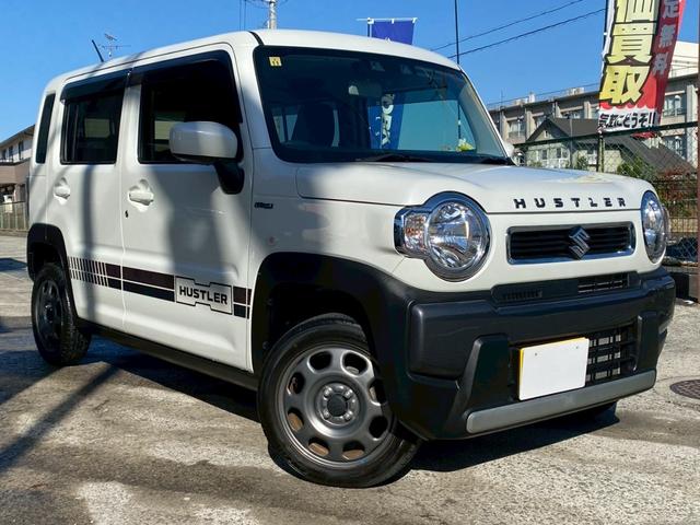 ハスラー ハイブリッドＧ　ワンオーナー　ユーザー買取車　デュアルカメラブレーキサポート　運転席・助手席・サイド・カーテンエアバック　スマートキー２個　サイドバイザー　　前席シートヒーター　ドアサイドデカール　新車保証書　取説（14枚目）