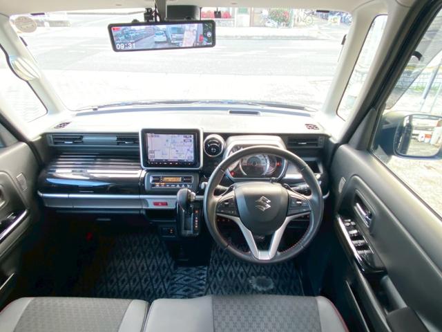 スペーシアカスタム ハイブリッドＸＳターボ　ユーザー買取　ワンオーナー　純正８インチナビ　フルセグ　全方位モニター用カメラパッケージ　コムテック製ミラー型ドラレコ　ＥＴＣ　両側パワースライドドア　ＨＵＤ　ＬＥＤヘッド　ハーフレザー　パドルシフト（32枚目）