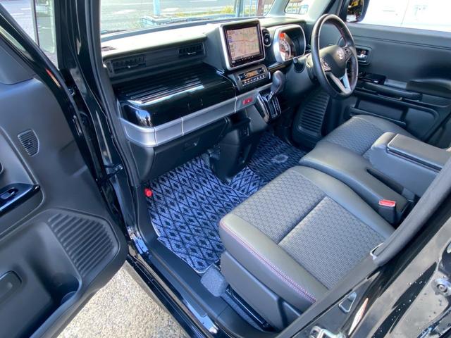 スペーシアカスタム ハイブリッドＸＳターボ　ユーザー買取　ワンオーナー　純正８インチナビ　フルセグ　全方位モニター用カメラパッケージ　コムテック製ミラー型ドラレコ　ＥＴＣ　両側パワースライドドア　ＨＵＤ　ＬＥＤヘッド　ハーフレザー　パドルシフト（58枚目）