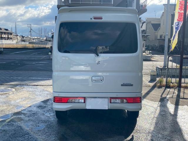 エブリイワゴン ＰＺターボスペシャル　ユーザー買取車　ワンオーナー　デュアルカメラブレーキサポート　ストラーダ９インチナビ　フルセグＴＶ　Ｂカメラ　ＥＴＣ　クラッツィオ３Ｄマット　両側パワスラ　運転席シートヒーター　革調シートカバー（6枚目）