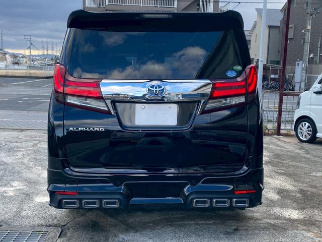 アルファード ２．５Ｘ　アルパインビックＸ　フルセグ　アルパインフリップダウンモニター　ＴＲＤ製Ｆ／Ｓ／Ｒエアロ　ＥＴＣ　アネーロコラソン２０インチＡＷ　両側パワースライド　Ｆ／Ｒカメラ　オートライト　バイザー　社外ハンドル（3枚目）