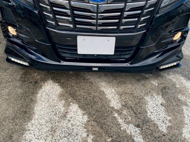 アルファード ２．５Ｘ　アルパインビックＸ　フルセグ　アルパインフリップダウンモニター　ＴＲＤ製Ｆ／Ｓ／Ｒエアロ　ＥＴＣ　アネーロコラソン２０インチＡＷ　両側パワースライド　Ｆ／Ｒカメラ　オートライト　バイザー　社外ハンドル（4枚目）