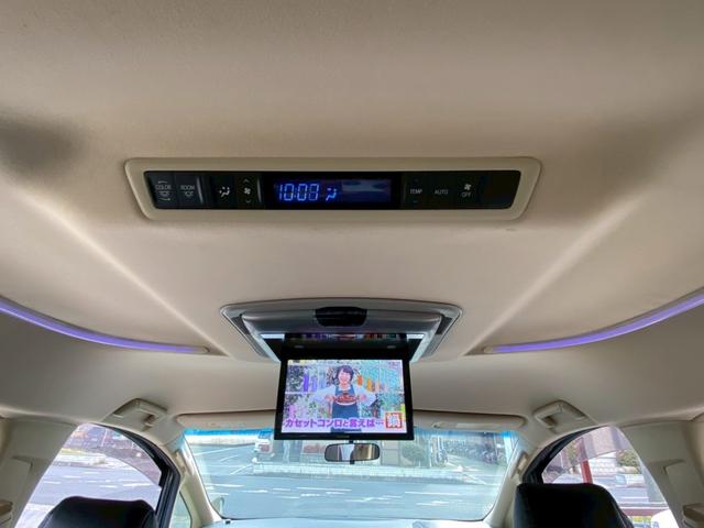 アルファード ２．５Ｘ　アルパインビックＸ　フルセグ　アルパインフリップダウンモニター　ＴＲＤ製Ｆ／Ｓ／Ｒエアロ　ＥＴＣ　アネーロコラソン２０インチＡＷ　両側パワースライド　Ｆ／Ｒカメラ　オートライト　バイザー　社外ハンドル（47枚目）