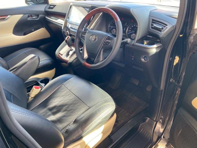 アルファード ２．５Ｘ　アルパインビックＸ　フルセグ　アルパインフリップダウンモニター　ＴＲＤ製Ｆ／Ｓ／Ｒエアロ　ＥＴＣ　アネーロコラソン２０インチＡＷ　両側パワースライド　Ｆ／Ｒカメラ　オートライト　バイザー　社外ハンドル（51枚目）