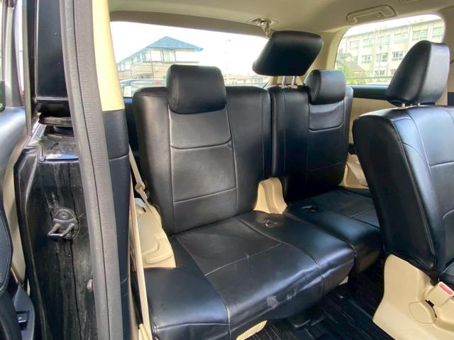 アルファード ２．５Ｘ　アルパインビックＸ　フルセグ　アルパインフリップダウンモニター　ＴＲＤ製Ｆ／Ｓ／Ｒエアロ　ＥＴＣ　アネーロコラソン２０インチＡＷ　両側パワースライド　Ｆ／Ｒカメラ　オートライト　バイザー　社外ハンドル（53枚目）