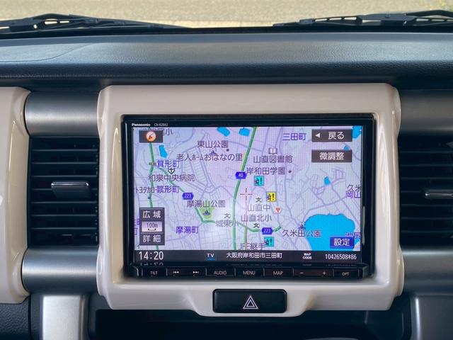 ハスラー Ｊターボ　ユーザー買取車　純正８インチナビ　Ｂカメラ　ＥＴＣ　前後ドラレコ　クルコン　パドルシフト　オートライト　前席シートヒーター　純正１５インチＡＷ　純正マット・バイザー　取説＆保証書　スマートキー２個（42枚目）