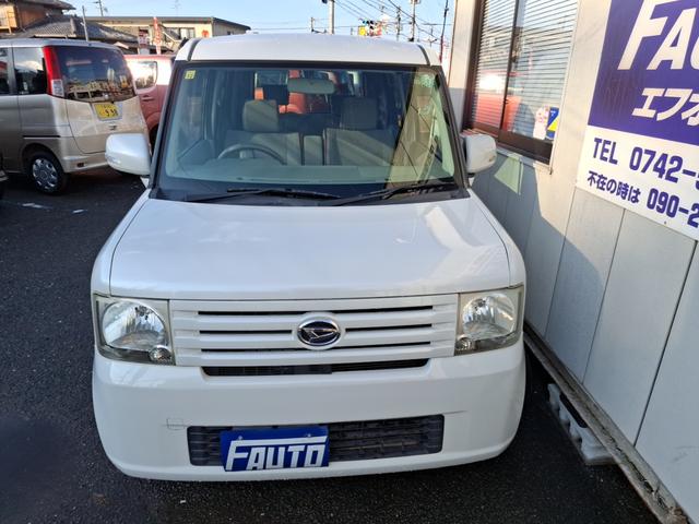 ムーヴコンテ Ｘ　運転席メモリーパワーシート　スマートキー　社外品ナビ　テレビ　オートエアコン　禁煙車　ウインカー付きドアミラー（3枚目）