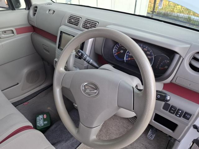 ムーヴコンテ Ｘ　運転席メモリーパワーシート　スマートキー　社外品ナビ　テレビ　オートエアコン　禁煙車　ウインカー付きドアミラー（31枚目）