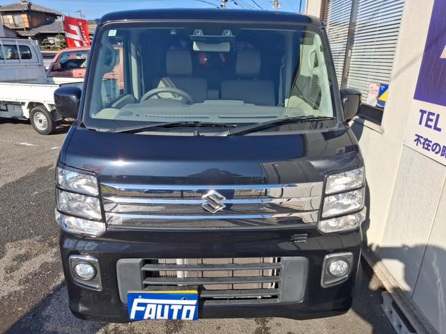 エブリイワゴン ＰＺターボ　ワンオーナーユーザー買取車　ロールーフ　純正ＳＤナビ　フルセグテレビ　車検令和９年１２月　ＬＥＤイルミネーション　ウッド調パネル　スマートキーＸ２個　ＥＴＣ　左パワースライドドア　リヤ５面フイルム張り（2枚目）