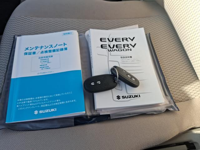 エブリイワゴン ＰＺターボ　ワンオーナーユーザー買取車　ロールーフ　純正ＳＤナビ　フルセグテレビ　車検令和９年１２月　ＬＥＤイルミネーション　ウッド調パネル　スマートキーＸ２個　ＥＴＣ　左パワースライドドア　リヤ５面フイルム張り（56枚目）
