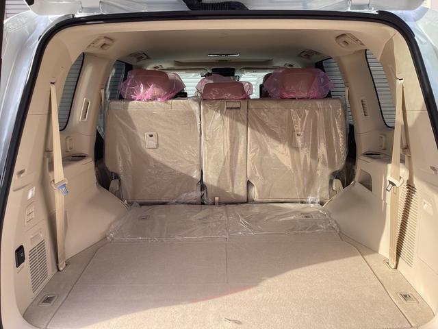 ランドクルーザー ZX 登録済未使用車 改良後モデル モデリスタエアロ 12.3型ナビ JBLサウンド リヤエンターテイメント ブラックルーフレール クールボックス 内装ベージュ ムーンルーフ 空気圧警報システム(76枚目)