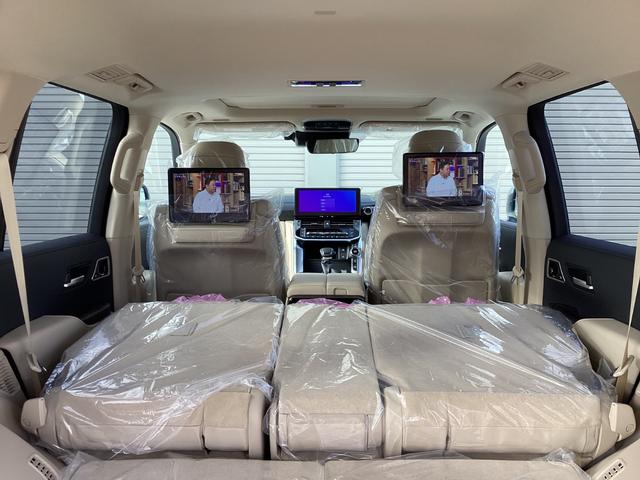 ランドクルーザー ZX 登録済未使用車 改良後モデル モデリスタエアロ 12.3型ナビ JBLサウンド リヤエンターテイメント ブラックルーフレール クールボックス 内装ベージュ ムーンルーフ 空気圧警報システム(77枚目)