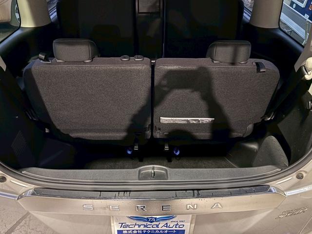 セレナ ハイウェイスター　プッシュスタート、純正ナビ（ＭＪ１１６Ｄ‐Ｗ）、フルセグＴＶ、ＥＴＣ、バックカメラ、Ｂｌｕｅｔｏｏｔｈ、ステアリングスイッチ、クルーズコントロール、両側パワースライドドア、社外１６インチアルミホイール（47枚目）