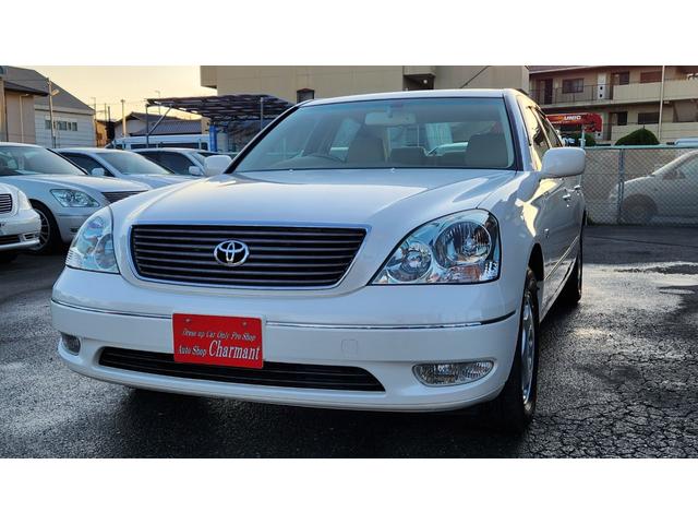 セルシオ Ｃ仕様　内外装５星鑑定書付　ワンオーナー車　希少エクリュ内装　本革エアシート　スマートキー　点検記録簿各車検時１１枚　純正ホイール　純正ナビ　社外ＴＶ＆ＥＴＣ　ＣＤチェンジャー　クルコン　当時物フルノーマル車（9枚目）