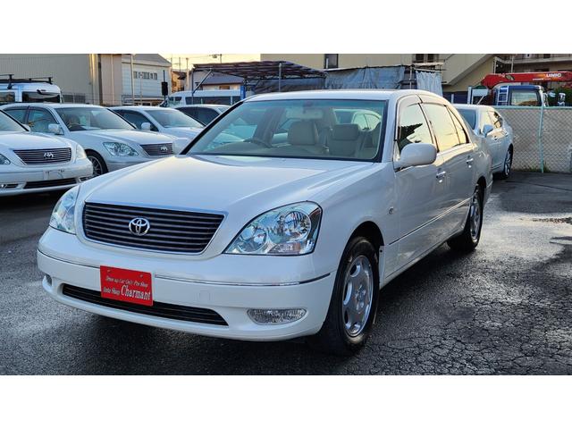 セルシオ Ｃ仕様　内外装５星鑑定書付　ワンオーナー車　希少エクリュ内装　本革エアシート　スマートキー　点検記録簿各車検時１１枚　純正ホイール　純正ナビ　社外ＴＶ＆ＥＴＣ　ＣＤチェンジャー　クルコン　当時物フルノーマル車（10枚目）