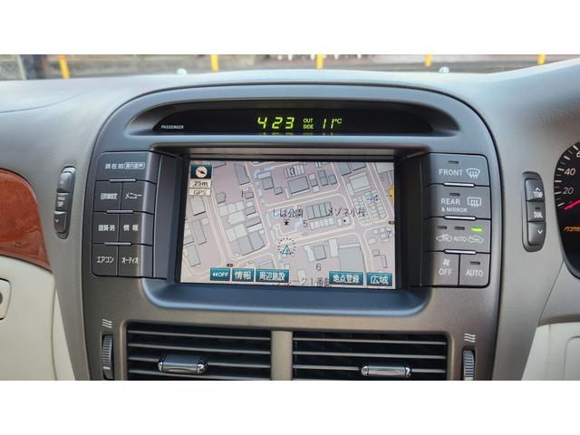 セルシオ Ｃ仕様　内外装５星鑑定書付　ワンオーナー車　希少エクリュ内装　本革エアシート　スマートキー　点検記録簿各車検時１１枚　純正ホイール　純正ナビ　社外ＴＶ＆ＥＴＣ　ＣＤチェンジャー　クルコン　当時物フルノーマル車（60枚目）