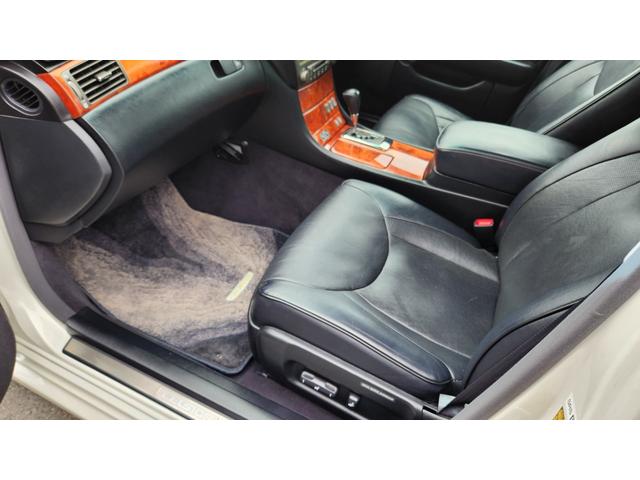 セルシオ C仕様 5☆鑑定付き 後期最終型 新品フルエアロ&AME20インチAW エアサスコントローラー ステンレスリアストレートマフラー 黒革エアシート ETC DVDチェンジャー Bカメラ オプションコーナーポール(68枚目)