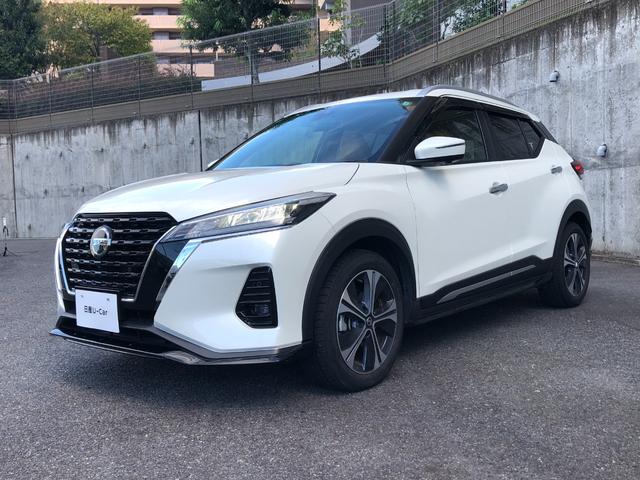 キックス Ｘ　ツートーンインテリアエディション　９型大画面ナビ　ＥＴＣ２．０　前後ドラレコ　アラウンドビュー　プロパイロット　衝突被害軽減ブレーキ　踏み間違い防止アシスト　ＳＵＶもエンジンで発電して、モーターの力で走る新時代。（56枚目）