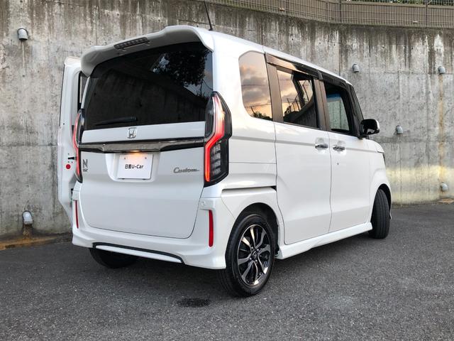 N-BOXカスタム G・Lホンダセンシング パナソニックナビ バックカメラ ETC 衝突軽減ブレーキ 前後誤発進抑制機能 歩行者事故低減ステアリング 路外逸脱抑制機能 追従クルコン 車線維持支援 先行車発進お知らせ(53枚目)