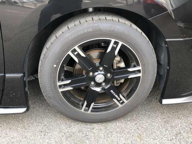 エルグランド ２．５　２５０ハイウェイスターＳ　ｎｉｓｍｏ　Ｆ／Ｓ／Ｒプロテクタ　１８アルミＬＭ　Ｘ６（12枚目）