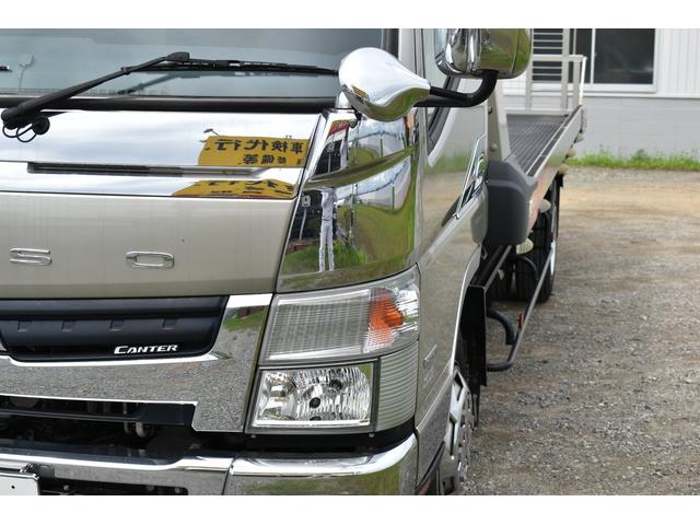ワイドキャブロング全低床カスタム 積載車 社外ナビ ETC 内寸570・226 積載量3100キロ 3人乗車 ウインチ ラジコン メッキバンパー ナビ フルセグ 走行中OK DVD ドライブレコーダー シートカバー AT車(25枚目)