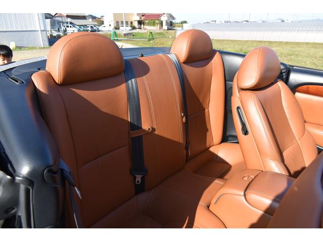 430SCV 純正ナビ 本革シート 茶革シート シートヒーター パワーシート ETC ウッドコンビハンドル マークレビンソン ローダウン 社外19AW(9枚目)