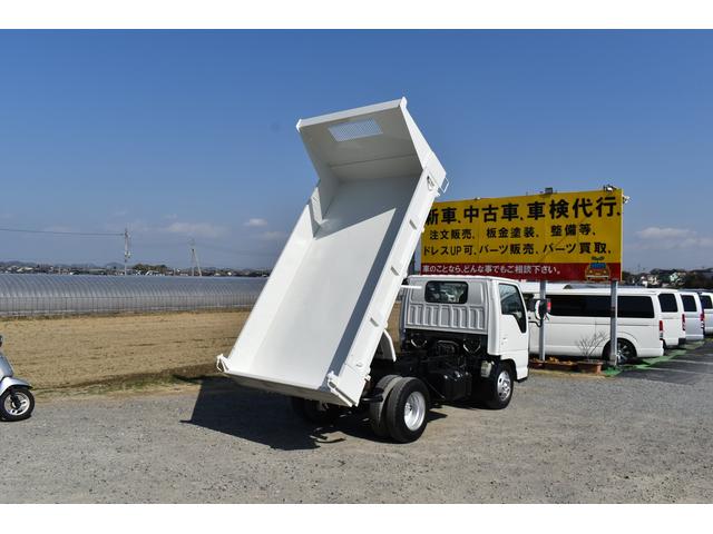 強化ダンプ 2トン高床ダンプ 5速MT車 メッキバンパー メッキコーナーパネル スムーサー 積載2000キロ 乗車3人 シートカバー(67枚目)