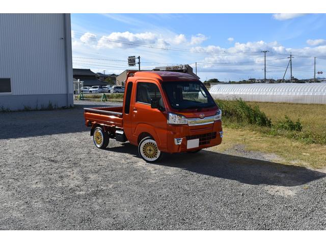 ジャンボ ジャンボSAIIIt 4WD AT車 エアコン パワステ パワーウインドウ キーレス LEDヘッドライト フォグ カラーパック 16AW 荷台アルミ縞鋼板加工 ドラレコ ETC シートカバー SDナビ(70枚目)