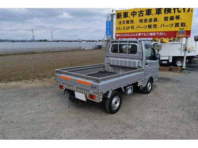 KCエアコン・パワステ エアコン パワーステアリング ETC オートマ車両 乗車定員2人 荷台ゴムマット 荷台アルミ縞鋼板加工取付 手動ウインドウ 2WD 社外オーディオ(33枚目)