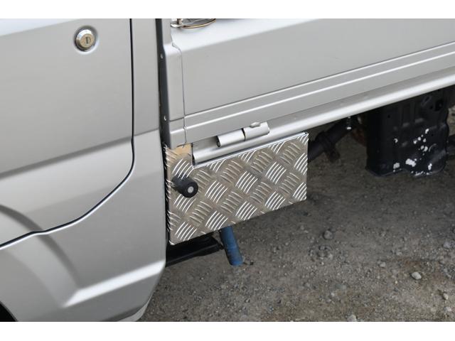 KCエアコン・パワステ エアコン パワーステアリング ETC オートマ車両 乗車定員2人 荷台ゴムマット 荷台アルミ縞鋼板加工取付 手動ウインドウ 2WD 社外オーディオ(61枚目)